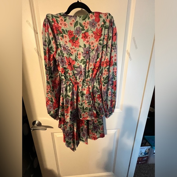 NWT Dance & Marvel Sensational Floral Tiered Mini Dress - Picture 9 of 13